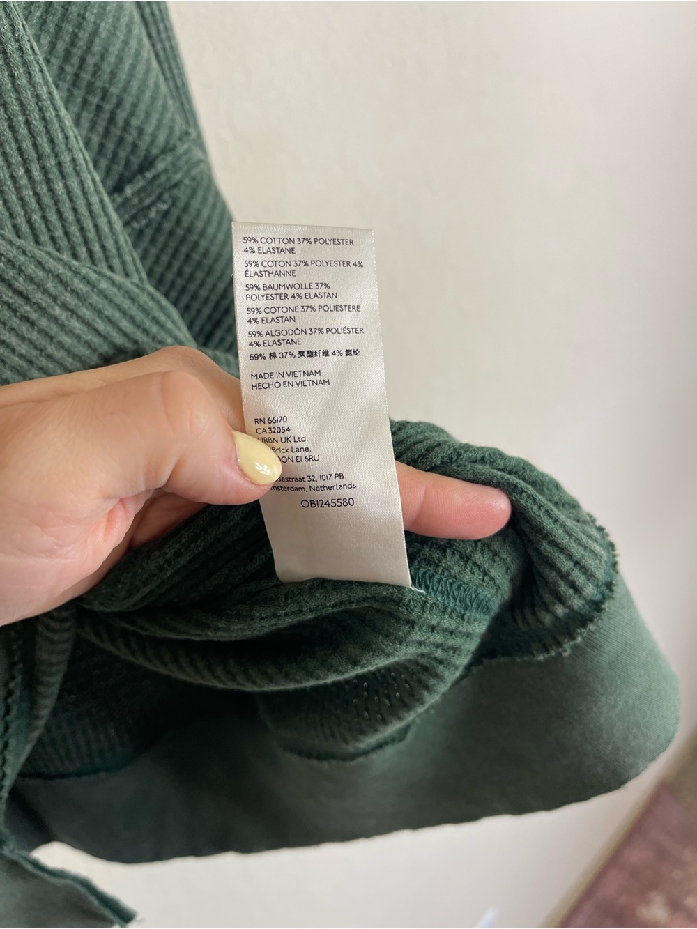 We The Free Buttercup Thermal Top Green Size Small - Picture 7 of 9
